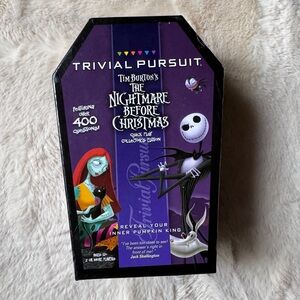 Nightmare Before Christmas Trivial Pursuit. 2010. All pieces included.